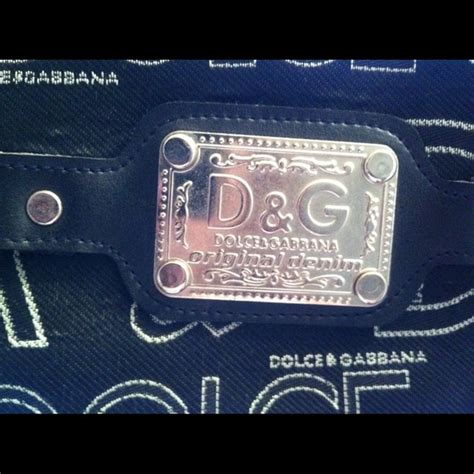 d&g original denim handbag
